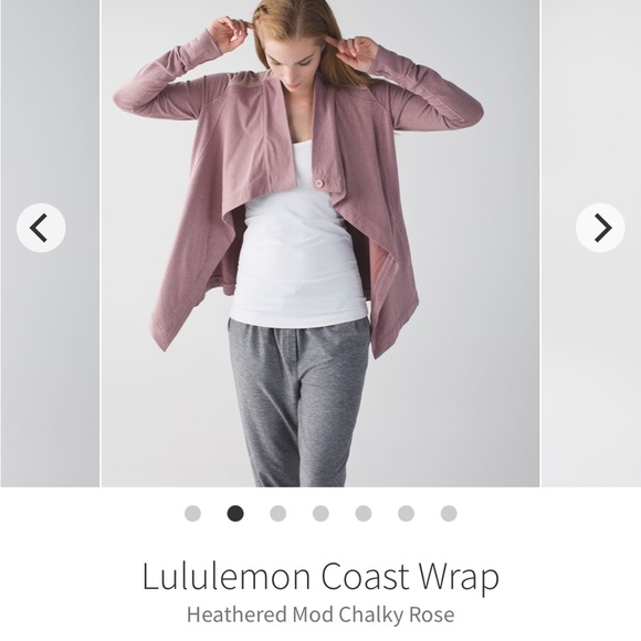 Sz 8 Lululemon Coast Wrap - Picture 1 of 8